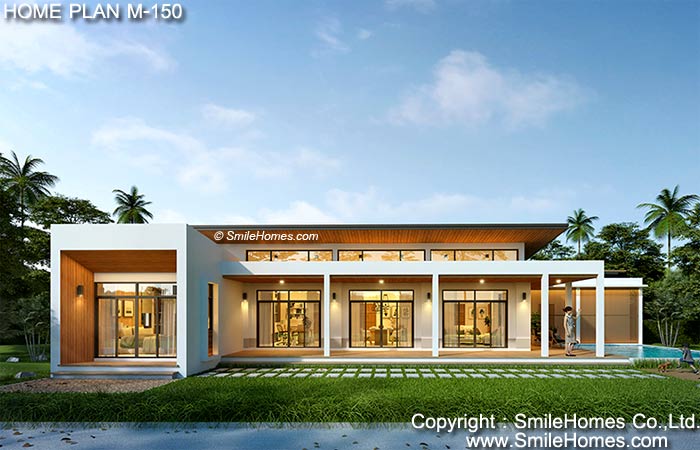 แบบแปลนบ้านนี้เป็นทรัพย์สิน และลิขสิทธิ์ของ บริษัท สไมล์โฮม จำกัด ห้ามนำไปใช้ โดยไม่ได้รับอนุญาต : www.smilehomes.com