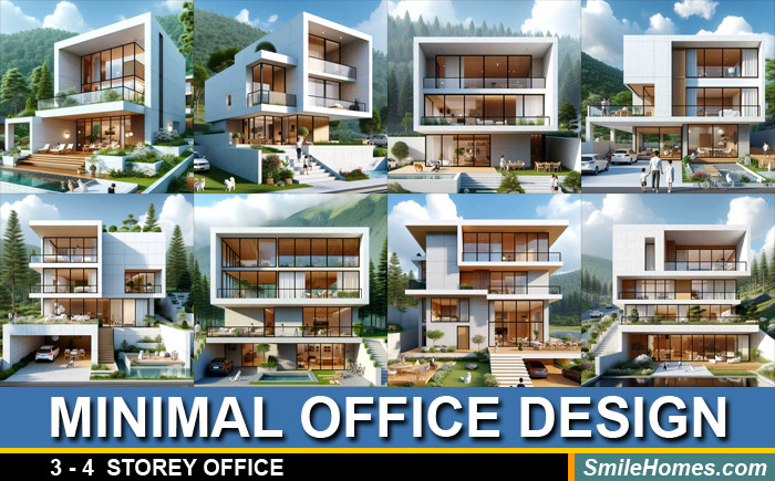 Minimal Office Design 3F-4F