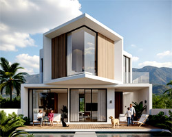 Modern Tropical House-2F